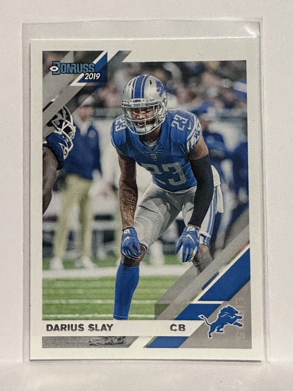 #93 Darius Slay Detroit Lions 2019 Donruss Football Card