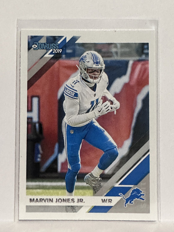 #92 Marvin Jones Jr Detroit Lions  2019 Donruss Football Card