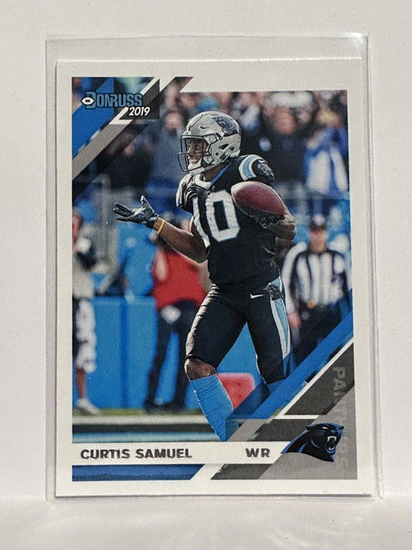 #47 Curtis Samuel Carolina Panthers 2019 Donruss Football Card