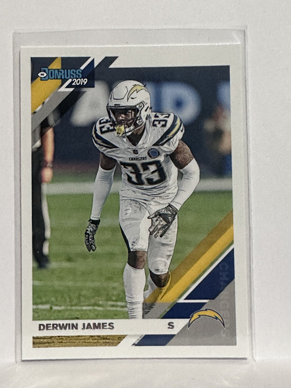#135 Derwin James Los Angeles Chargers 2019 Donruss Football Card
