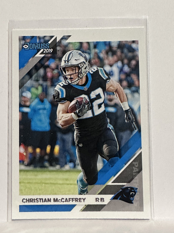 #42 Christian McCaffrey Carolina Panthers 2019 Donruss Football Card