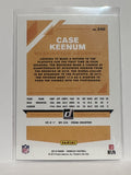 #240 Case Keenum Washington Redskins 2019 Donruss Football Card