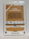 #104 Jaire Alexander Green Bay Packers 2019 Donruss Football Card