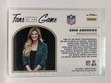 #FTG-1 Erin Andrews Fans of the Game  2019 Donruss Football Card