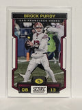 #169 Brock Purdy San Francisco 49ers 2023 Score Football Card