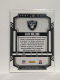 #141 Mack Hollins Las Vegas Raiders 2023 Score Football Card