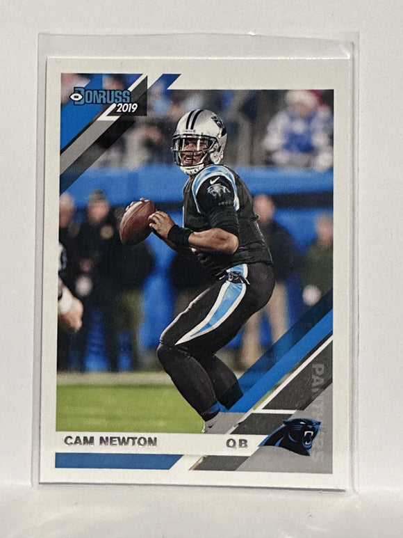 #41 Cam Newton Carolina Panthers 2019 Donruss Football Card