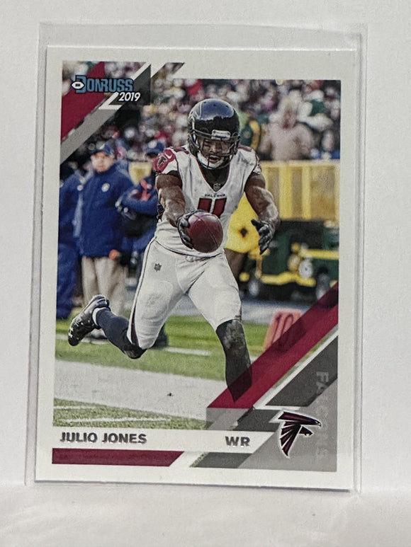 #19 Julio Jones Atlanta Falcons 2019 Donruss Football Card
