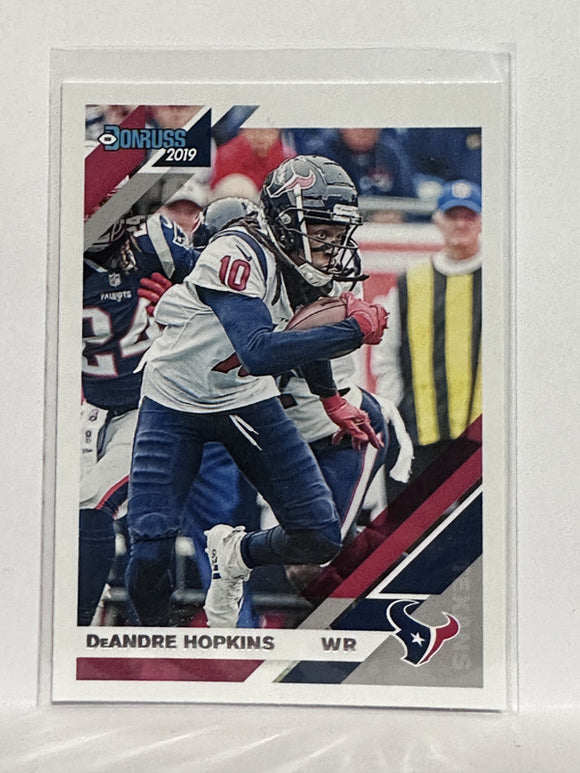 #109 DeAndre Hopkins Houston Texans 2019 Donruss Football Card