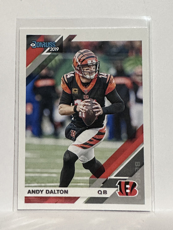 #57 Andy Dalton Cincinnati Bengals 2019 Donruss Football Card