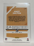 #57 Andy Dalton Cincinnati Bengals 2019 Donruss Football Card