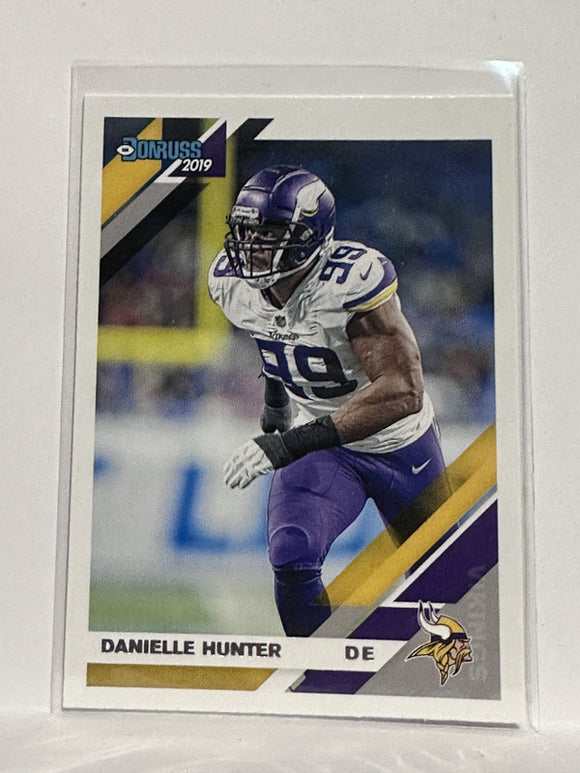 #160 Danielle Hunter Minnesota Vikings 2019 Donruss Football Card