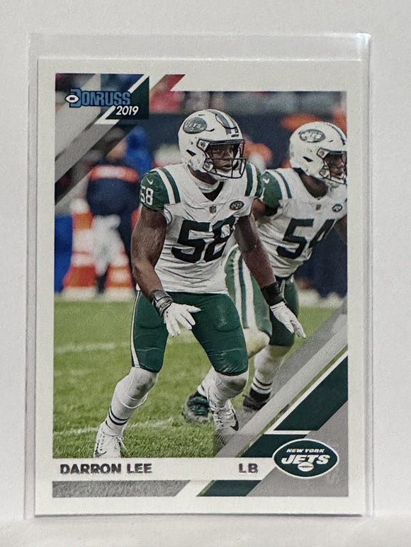 #189 Darron Lee New York Jets 2019 Donruss Football Card