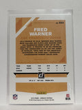#223 Fred Warner San Francisco 49ers 2019 Donruss Football Card