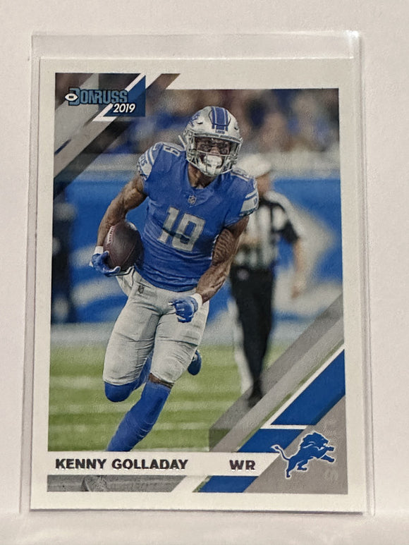 #94 Kenny Golladay    Detroit Lions 2019 Donruss Football Card