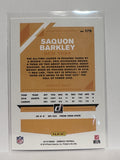 #179 Saquon Barkley New York Giants 2019 Donruss Football Card