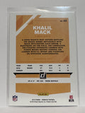 #53 Khalil Mack Chicago Bears 2019 Donruss Football Card