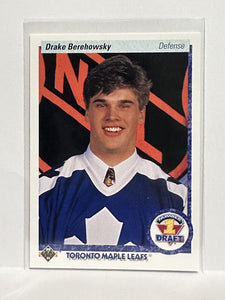 #361 Drake Berehowsky Draft   Toronto Maple Leafs 90-91 Upper Deck Hockey Card