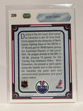 #326 Geoff Smith Rookie Team Edmonton Oilers 90-91 Upper Deck Hockey Card