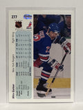 #277 Mike Gartner New York Rangers 90-91 Upper Deck Hockey Card