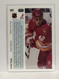 #202 Sergei Makarov Calder Trophy Calgary Flames 90-91 Upper Deck Hockey Card