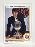 #204 Ray Bourque James Norris Trophy Boston Bruins 90-91 Upper Deck Hockey Card