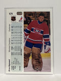 #171 Brian Hayward Montreal Canadiens 90-91 Upper Deck Hockey Card