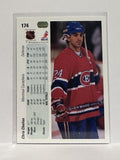 #174 Chris Chelios Montreal Canadiens 90-91 Upper Deck Hockey Card