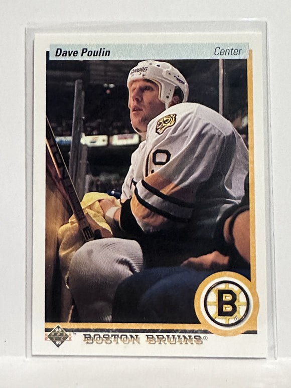 #177 Dave Paulin Boston Bruins 90-91 Upper Deck Hockey Card