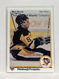 #178 Mark Recchi Pittsburgh Penguins 90-91 Upper Deck Hockey Card