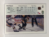 #178 Mark Recchi Pittsburgh Penguins 90-91 Upper Deck Hockey Card