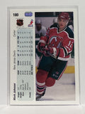 #180 Mark Johnson New Jersey Devils 90-91 Upper Deck Hockey Card