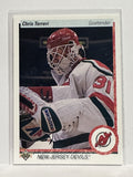 #183 Chris Terreri New Jersey Devils 90-91 Upper Deck Hockey Card