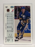 #187 Uwe Krupp Buffalo Sabres 90-91 Upper Deck Hockey Card