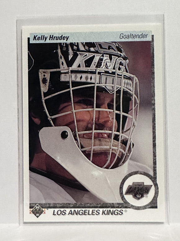 #231 Kelly Hrudey Los Angeles Kings 90-91 Upper Deck Hockey Card