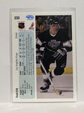 #233 Todd Elik Los Angeles Kings 90-91 Upper Deck Hockey Card