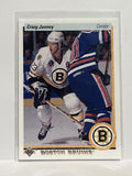 #234 Craig Janney Boston Bruins 90-91 Upper Deck Hockey Card