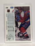 #236 Scott Stevens Washington Capitals 90-91 Upper Deck Hockey Card