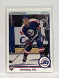 #237 Fredrik Olausson Winnipeg Jets 90-91 Upper Deck Hockey Card