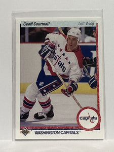 #238 Geoff Courtnall Washington Capitals 90-91 Upper Deck Hockey Card