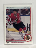 #242 Steve Larmer Chicago Blackhawks 90-91 Upper Deck Hockey Card