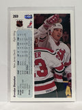 #269 Brendan Shanahan New Jersey Devils 90-91 Upper Deck Hockey Card