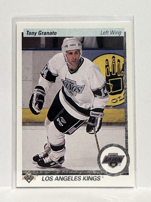 #272 Tony Granato Los Angeles Kings 90-91 Upper Deck Hockey Card