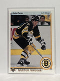 #211 John Carter Boston Bruins 90-91 Upper Deck Hockey Card