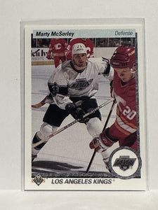 #212 Marty McSorley Los Angeles Kings 90-91 Upper Deck Hockey Card