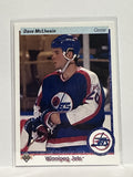 #216 Dave Mcllwain Winnipeg Jets 90-91 Upper Deck Hockey Card