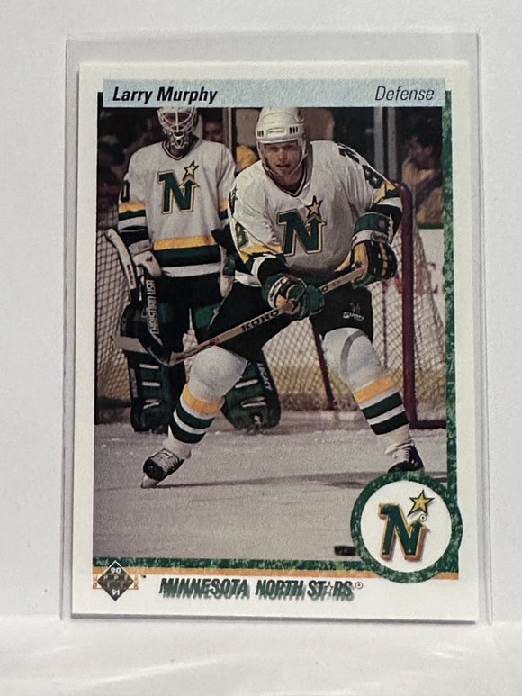 #229 Larry Murphy Minnesota North Stars 90-91 Upper Deck Hockey Card