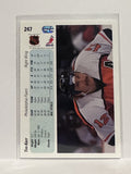 #247 Tim Kerr   Philadelphia Flyers 90-91 Upper Deck Hockey Card