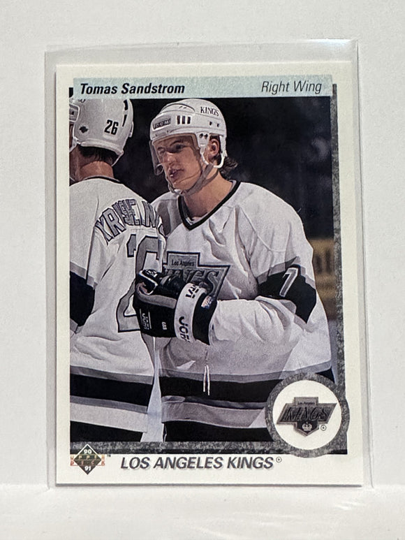 #251 Tomas Sandstrom Los Angeles Kings 90-91 Upper Deck Hockey Card