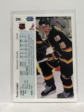 #256 Trevor Linden Vancouver Canucks 90-91 Upper Deck Hockey Card